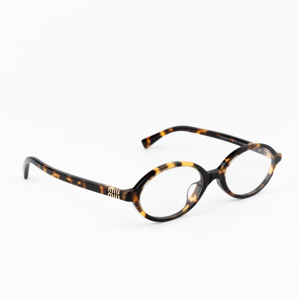 NEW Miu Miu MU04ZSF VAU08N REGARD Honey Havana Clear Unisex Sunglasses 0MU 04ZSF - Picture 6 of 11